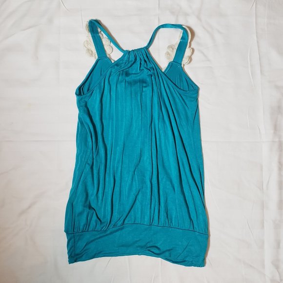 Rue21 Teal Racerback Tank - Picture 9 of 11